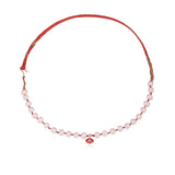 Evil Eye Silk Cord Necklace