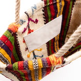 Aster Flower Jute Bag