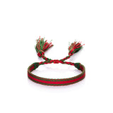 Double Spike Woven Bracelets
