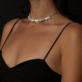 Ram's Horn Pearl Choker