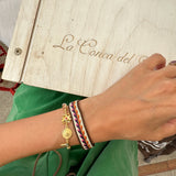 Spike Woven Bracelets