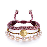 Nibiru Woven Pearl Set