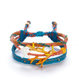 Coral Bracelet Set