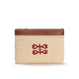 Limited Edition: Hearts Kilim Clutch