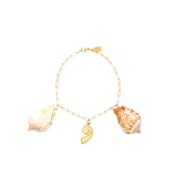 Hide + Stone & Anu Temple Spiral Anklets